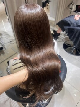 ユーフォリア 池袋東口駅前店(Euphoria) 【MITSUKI指名限定】明るめハニーブラウンベージュが可愛い♪