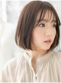 ■インナーカラー前下がり切りっぱなしボブ314越谷20代30代40代