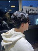 癖毛風パーマ