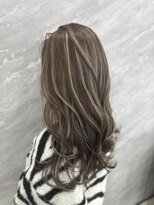 アルドーレフィエロ シンサイバシ(Ardore fiero shinsaibashi)&nbsp;コントラスト極ハイライト☆マロンベージュ☆20代30代40代