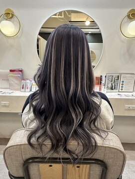 ラビス クローバー(Lovis clover) 『ゆうあ』ラベンダー×ハイライト♪♪