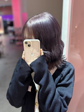 ダズリングディア(Dazzling Deer) ラベンダーグレージュ/ディープパープル/イメチェンヘアスタイル