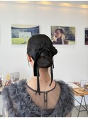 tight chignon 