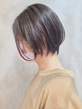 エリマ 横浜西口(elima) 横浜西口大人ショートボブくびれショートヘア切りっぱなしボブ