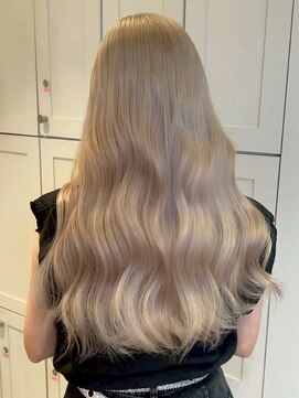 ベレーザ 渋谷(BELEZA) 15610ブリーチなしダブルカラーレイヤーミルクティーベージュ