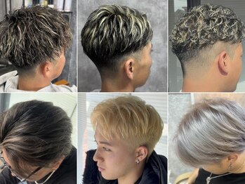 スピン 本八幡(SPIN)の写真/<ケアブリーチ×ハイトーン>MEN'S人気カラー&個性的カラーを提案*当日予約◎[本八幡/京成八幡/MEN'S]