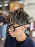 メッシュ & 刈り上げ