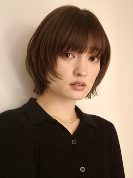 ノイカーム(noi Calm) 髪質改善トリートメントミルクティーベージュカラーくびれヘア