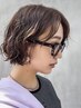【やわらかいボブパーマ】似合わせカット+クリームパーマ¥18,700→¥14950