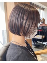 エンノア 池袋(ENNOA)&nbsp;ENNOA池袋◎タイトな切りっぱなしミニボブ