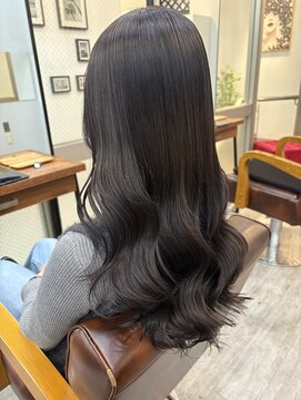 アピューズ ヘアー 梅田(Apiuz Hair) ダークグレージュカラー