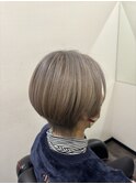 白髪ぼかしに☆全頭ブリーチカラー×ホワイトベージュ 浦和/個室
