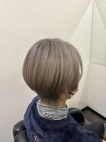 ベルポ(Bellpo) 白髪ぼかしに☆全頭ブリーチカラー×ホワイトベージュ 浦和/個室