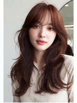 ダル 渋谷/表参道(DAL.)&nbsp;レイヤーカット髪質改善カラー透明感カラー顔まわりカット