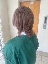 シールドヘアー 沖縄 新都心(C'LD Hair)&nbsp;ピンクベージュ/ダブルカラー