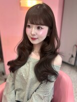 ボタン シブヤ(VOTAN SHIBUYA)&nbsp;春ベージュ/韓国ヘア/渋谷/レイヤー/顔まわり/前髪