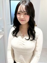 リル 四条河原町(LiLu)&nbsp;ミディアムパーマレイヤーパーマウェーブパーマ小顔パーマ