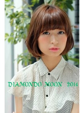 ダイアモンドムーン(DIAMOND MOON) ナチュラルゆるっふわボブ