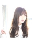 ゆるカール シンプルロング