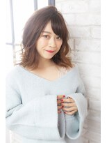 アジールヘア 所沢プロペ通り店(agir hair) ふんわりミディアム【所沢/ゆるふわ/ヘアアレンジ】