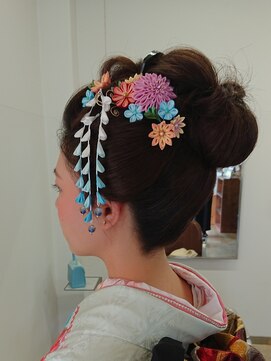 ヘアークラフト(hair craft) 成人式日本髪スタイル