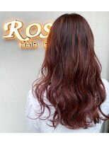 ヘアールームロッソ 白山店(HAIR ROOM ROSSO)&nbsp;ふんわりラベンダーピンク