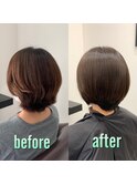 簡単スタイリング♪艶髪ヘアー