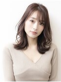 20代30代40代大人可愛い くすみカラー 抜け感 透け感 ツヤ髪1