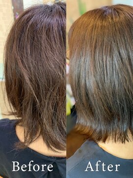 アークスヘアー 大人かわいい無造作カール☆外ハネ×ふんわり愛されミディ