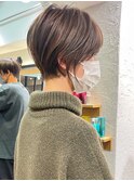 絶壁解消/ひし形/前下がり/大人ショートボブ/30代/40代★猪狩★