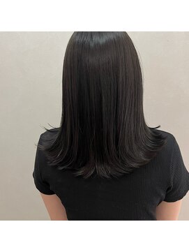 アンドワン 自由が丘(&ONE) 【&ONE 自由が丘】切りっぱなし × グレージュ