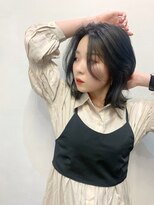 〈藤間〉韓国ボブ/顔まわりレイヤー
