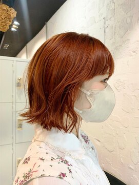 エム(EM) ダブルカラーオレンジベージュカラーケアブリーチ韓国ハイトーン