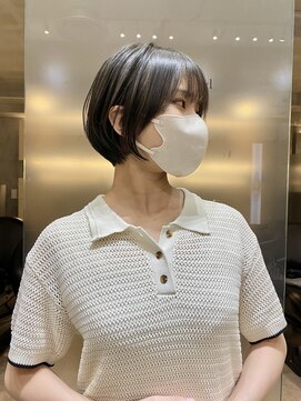 レーヴバイロンド 仙台(Reve by Lond) 仙台ショートボブ美容室韓国風髪質改善カット　ココアベージュ