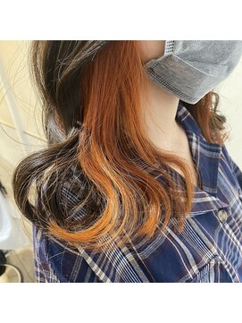 イオエ 岡本(ioe) イメチェン/フルバング/レッドブラウン/デジタルパーマ