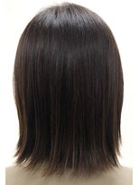 黄ぐまくん美容室 切りっぱなしボブ