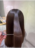 コスメ縮毛と髪質改善で艶髪