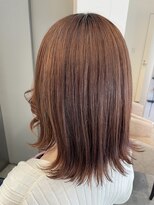 アヴァンスアンス 広島袋町店(AVANCE.ens)&nbsp;ピンクブラウンカラー