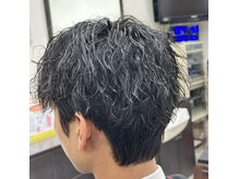 ブリリアント ヘアー ダイヤ(Brilliant Hair Dia)の雰囲気（縦落ちツイストスパイラルコバパーマ）