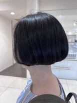切りっぱなしボブ