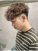スペインカール 海外風パーマ 外国人風カラー メッシュ 新宿