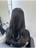 暗くても可愛いダークグレージュカラー♪