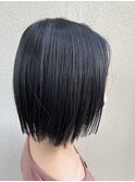 切りっぱなしボブ