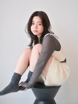 ボンドバイテトテ 三宮元町(BONDbytetote)&nbsp;【BOND】　ナチュラルワンレンスタイル/黒髪