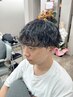 【須田指名限定】men'sカット+波巻きorツイスパorシャドウパーマ等¥13200~