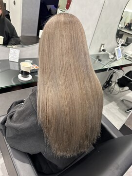 プライズ 成増店(prize) ベージュカラーロングダブルカラー成増