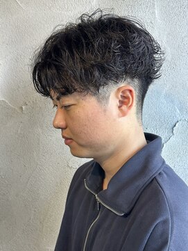 ニアウ 高崎店(Niau) シャドウパーマメンズパーマメンズマッシュ群馬高崎パーマメンズ