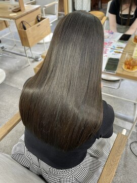 ラフ(laugh) 髪質改善ストレート×ロング