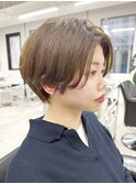 丸みショート　ハンサムショート　くびれショート　福岡ショート