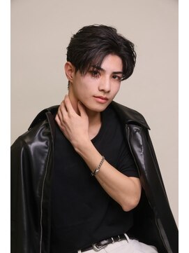 メンズサロン キング 枚方店(Men’s salon K!ng) 波巻きツイストスパイラルパーマ/フェザーパーマ/眉毛/メンズ